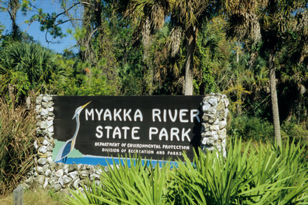 Myakka River Sign