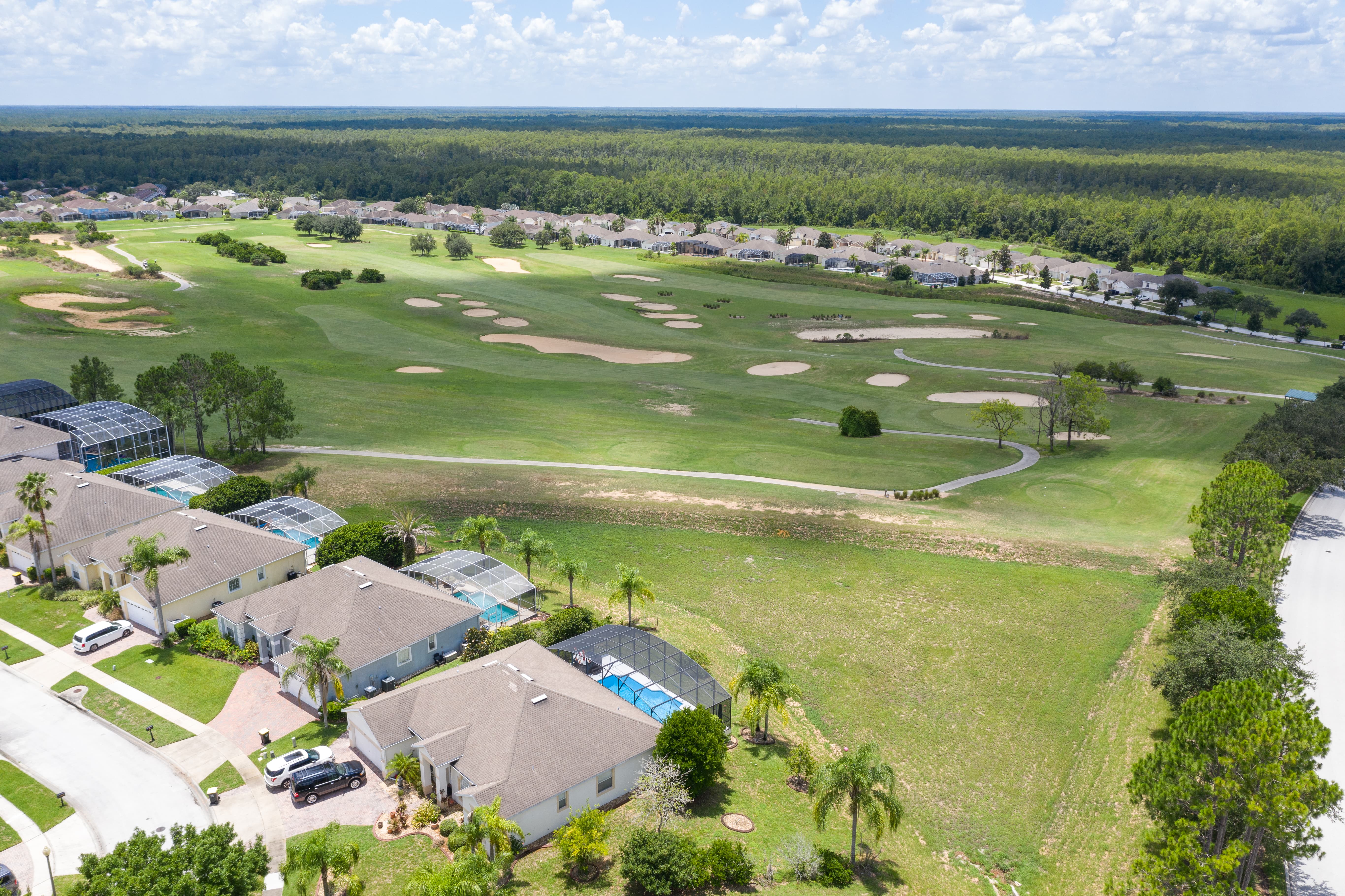 highland reserves aerial with homes