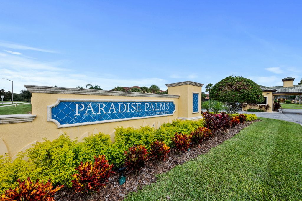 Paradise Palms Entrance