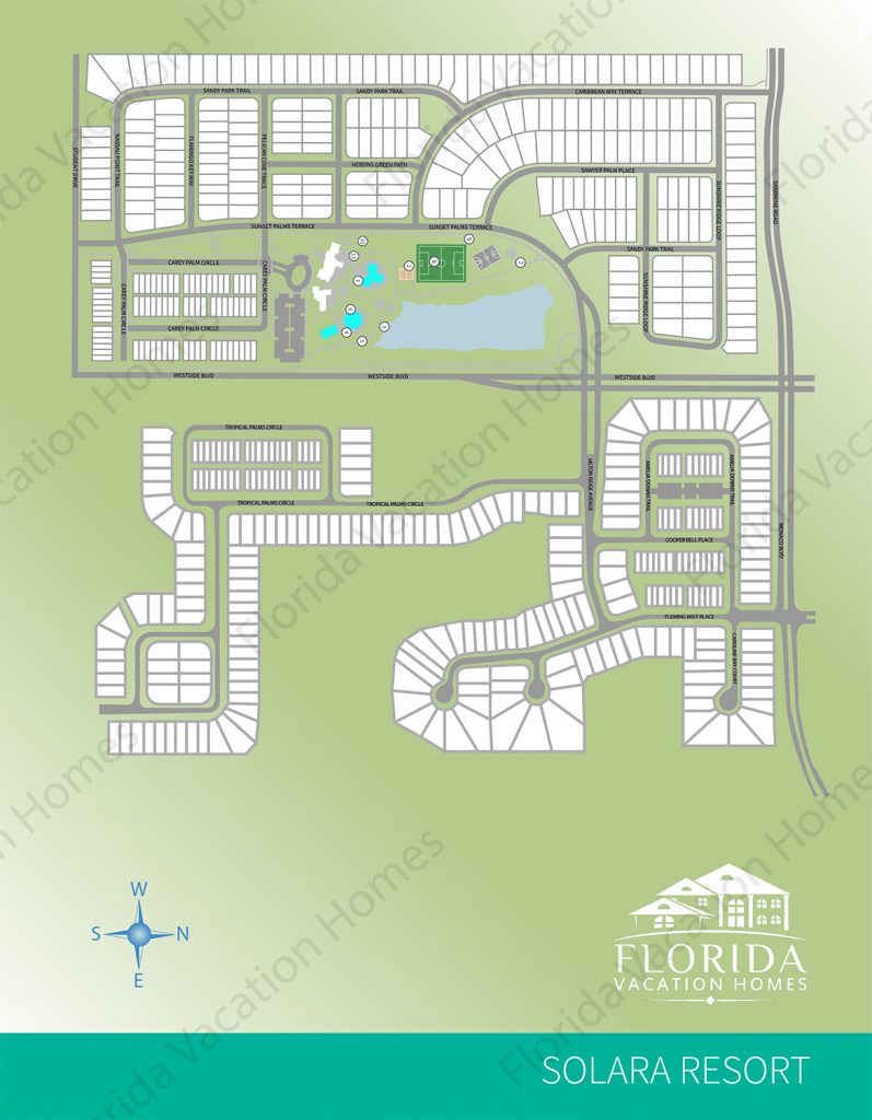 Solara Resort Map