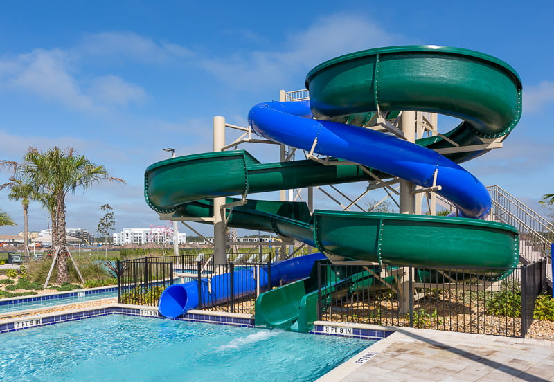Storey Lake Water Slide